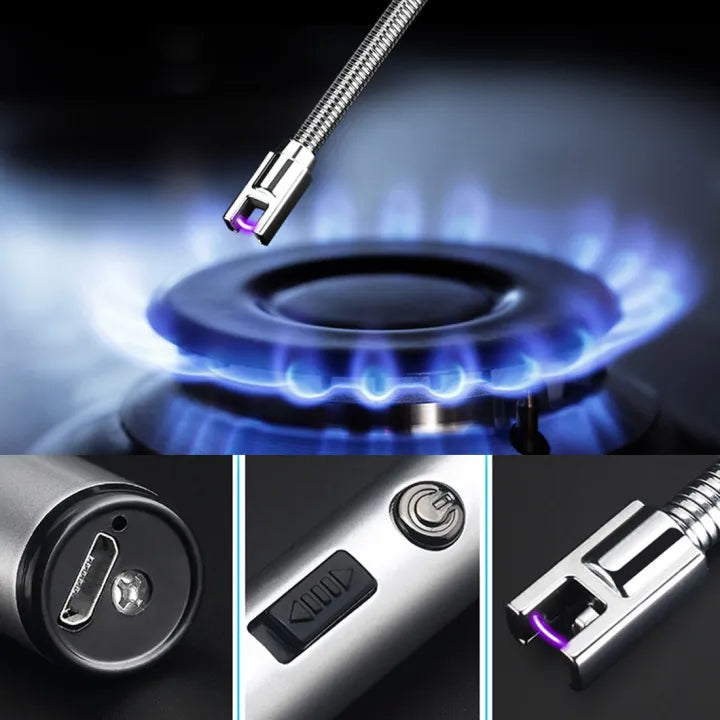 Rechargeable Electric USB Lighter Stove Lighter Long Neck