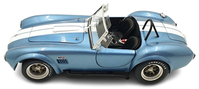 Kyosho 1/18 Scale Diecast 08048SBL - Shelby Cobra 427 S/C - Sapphire Blue/White