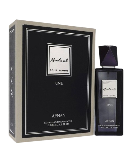 Afnan Modest Pour Homme Une by Afnan Eau De Parfum Spray 100ml for Men