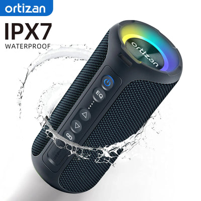 Ortizan 40W Portable Bluetooth Speaker, Enhanced Bass, IPX7 Waterproof, 30H Playtime