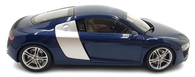 Kyosho 1/18 Scale Diecast 09213BL - Audi R8 - Blue